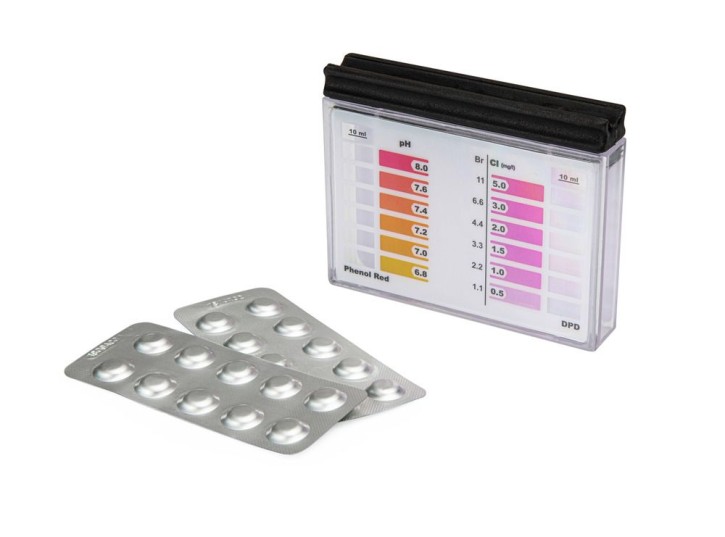 Chlor/pH Testset inkl. je 10 Tabletten