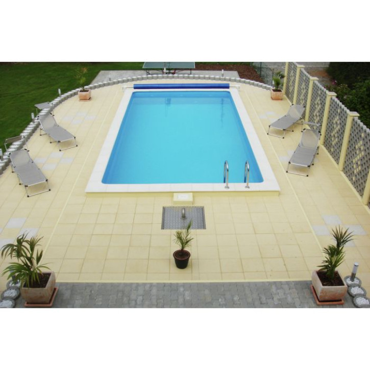 Poolset Eco 700x350 cm, ohne Bodenisolierung