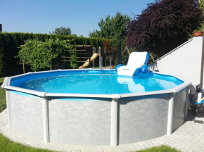 Poolset Grande rund 549 x 135 cm